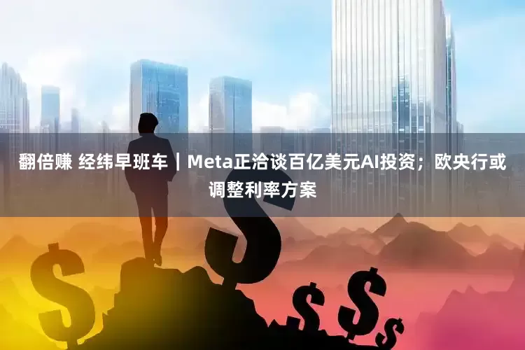 翻倍赚 经纬早班车｜Meta正洽谈百亿美元AI投资；欧央行或调整利率方案